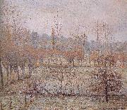 Camille Pissarro Morning frost Germany oil painting artist